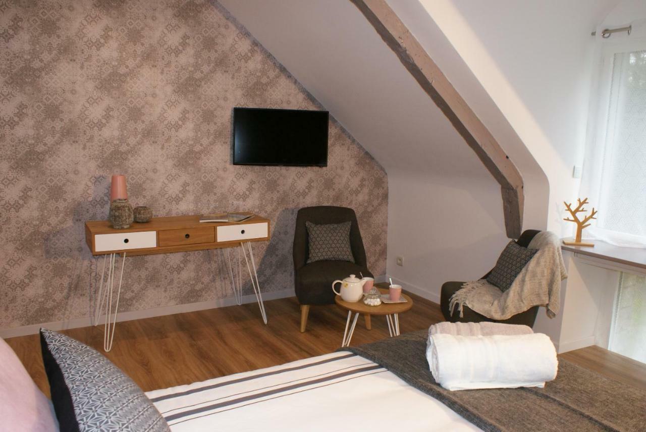 Bed and Breakfast Aux Agapanthes Pluherlin Zewnętrze zdjęcie